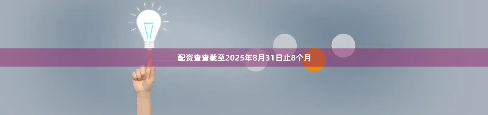 配资查查　　截至2025年8月31日止8个月